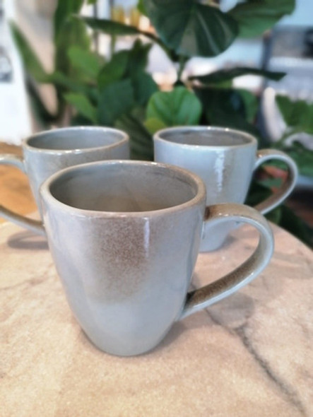 Taza Mug Con Asa De Cerámica Artesanal 400ml 1