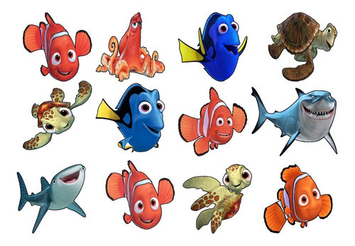 Patch Estampado Procurando O Nemo, Doris, Adesivo Para Roupa 1