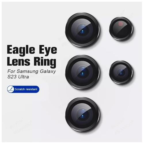 Kit Películas Câmera Preta Para Samsung Galaxy S22 Ultra 5g 1