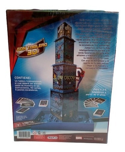 Escalando La Torre  The Amazing Spider-man  Tablero 3d 1