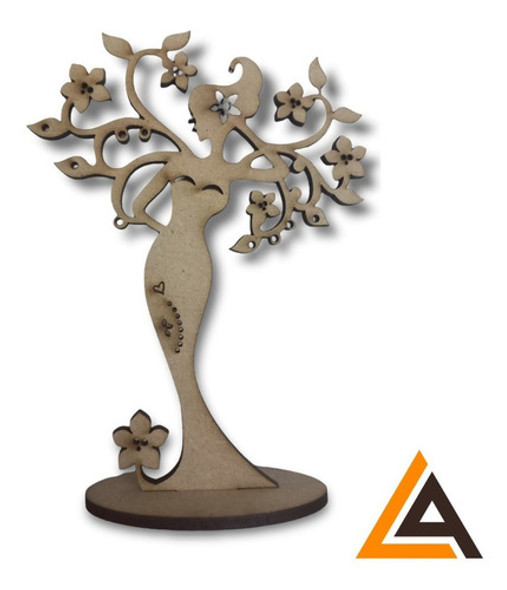 Combo De 10 Centros De Mesa De Chica Árbol De 20cm Con Base 1