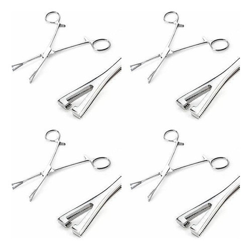 Oferta! Piercing Pinza Triangular Abierta Con Agujas 0