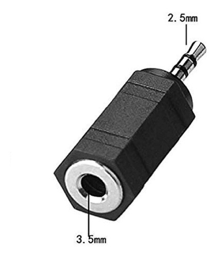 Ficha Adaptador Jack 3.5 H A Plug 2.5 M Stereo Belgrano 0