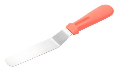 Espátula Curva Para Bolo Inox 26,8cm Silver Chef 0