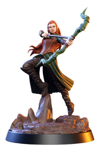 Miniatura D&d - Impresion 3d - Tauriel Señor De Los Anillos 0