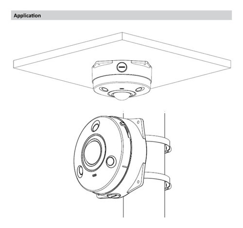 Caja De Conexiones+ Soporte Cámara De Seguridad Bullet Dahua 1
