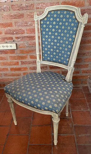 Silla Antigua Estilo Francés 0