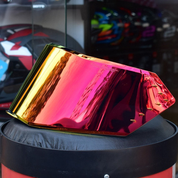 Viseira Capacete Bieffe B-12 B12 Vermelho Light Clara 1