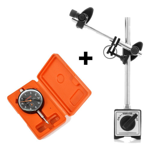 Combo Reloj Comparador Con Base Magnética Hamilton Recoleta 0