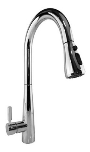 Monocomando Mesada Mozart 7179 Cromo Con Duchador Premium 0