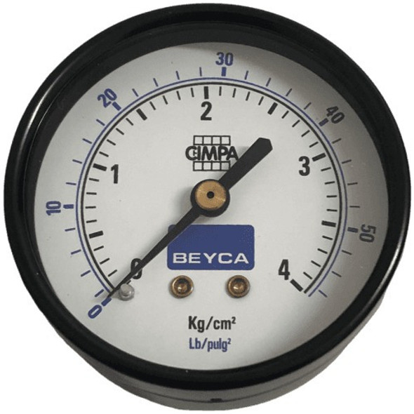 Manómetro Beyca Mm2-35 4 Kg 63mm 0
