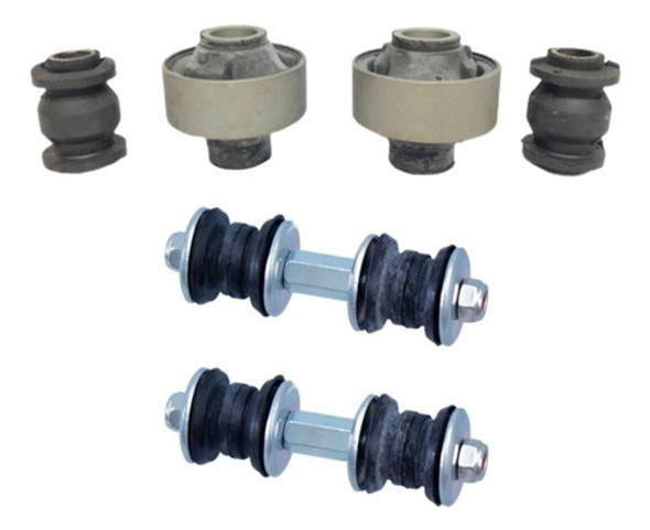 Kit Tren Delantero Toyota Etios Bieletas Bujes Parrilla 0