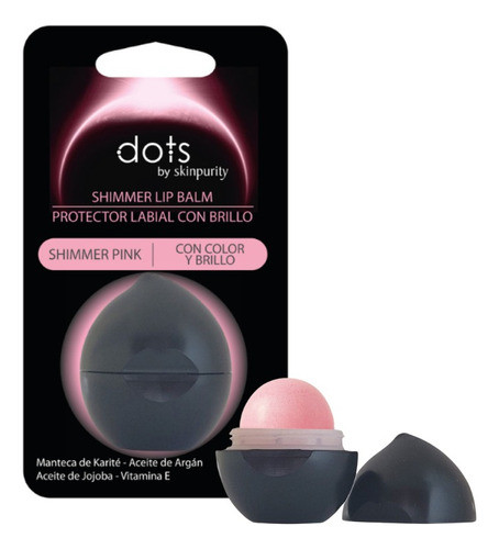 Dots Bálsamo Labial Chicle + Frutilla + Brillo Pink - 3c 1