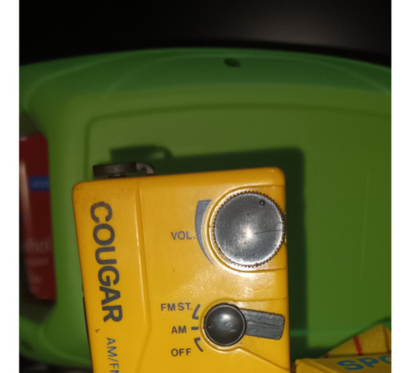 Radio Walkman Am-fm Cougar Sporty. 1