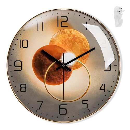 Frcctre Reloj De Pared De 12 Pulgadas, Reloj De Pared Decora 0