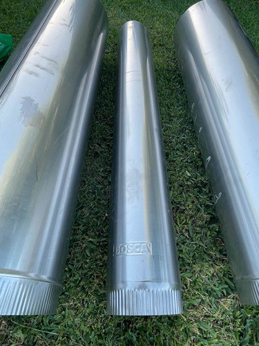 Kit De Caños Para Estufa/calefactor Sin Uso 1