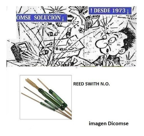 Yr2028 Reed Swith N.o. 3a 200v 50w (20x2.84mm) Pi 17-23 0