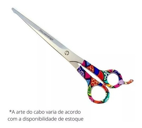Kit Tesoura P/ Pet Banho E Tosa Precision - Curva E Reta 1