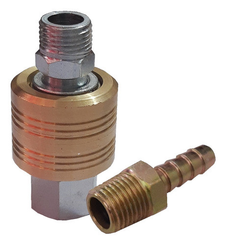 Combo Acople Rapido + Espiga Manguera 5/16 P/ Compresor 8mm 0