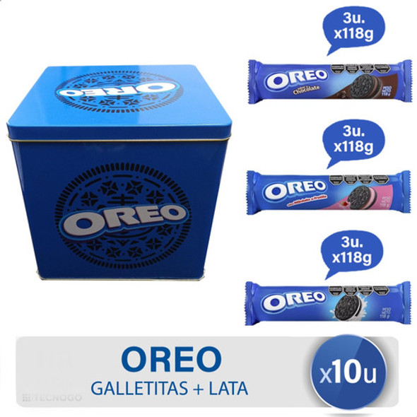 Combo Galletitas Oreo Dulces + Lata  - Mejor Precio 0 Combo Galletitas Oreo Dulces + Lata  - Mejor Precio 0