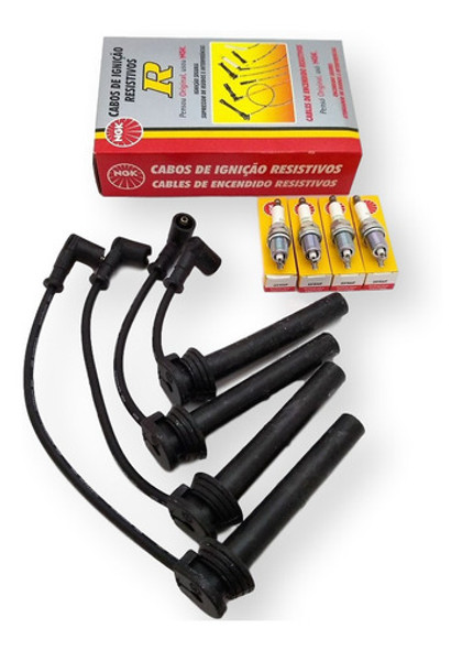 Kit Cables+bujias Ngk Fiat Idea Punto 13/ 1.6 16v E-torq Cuo 0