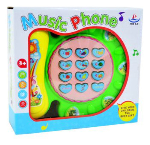 Telefono Interactivo Con Sonido En Caja 18x16.5x5.5cm  53348 0