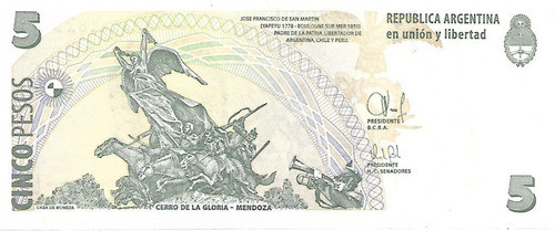 Bottero 3337 $ 5 Convertibles 2do Diseño Serie J Unc Palermo 1