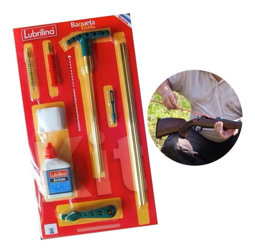 Kit Limpieza Armas Lubrilina Fusil 308 Baqueta Lubricante 0