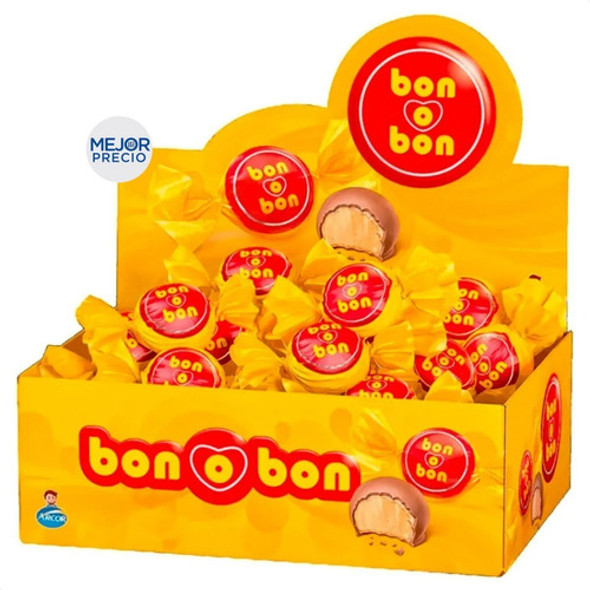 Caja Bon O Bon Chocolate Rellena Arcor - Caja X30 Unidades 1