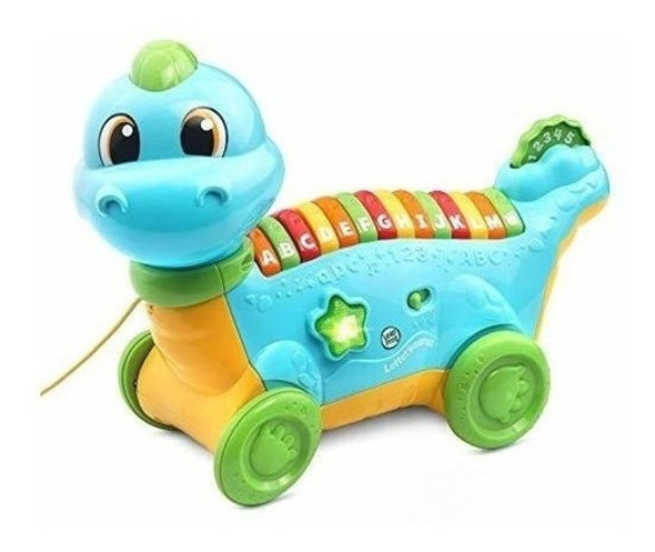 Leapfrog Lettersaurus Alfabeto Tirar Juguete Verde Azulado 0 Leapfrog Lettersaurus Alfabeto Tirar Juguete Verde Azulado 0