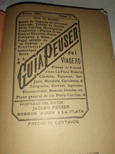 Mapa Plano Ferrocarril Guia Peuser 1966 Avellaneda 1