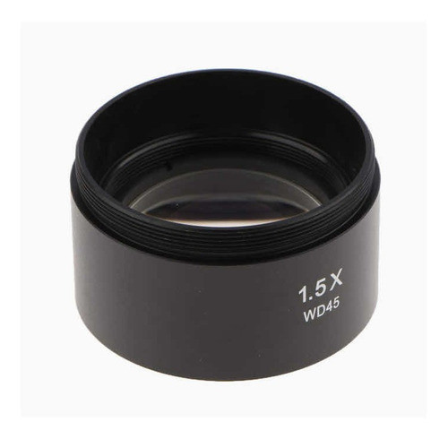 Lente Objetiva Auxiliar 1.5xpara Microscópio Estéreo 45mm 0