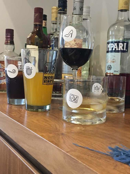 Etiquetas Lavables Para Vasos Y Vajilla 0