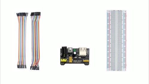 Kit Protoboard 830 + Jumper Mxm Mxf + Fonte Ajustável Mb102 0