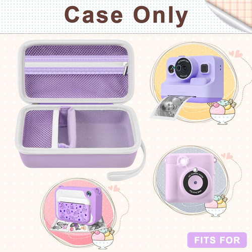 Funda Compatible Con Dylanto/gktz/weefun Purpura C/bolsillo 1