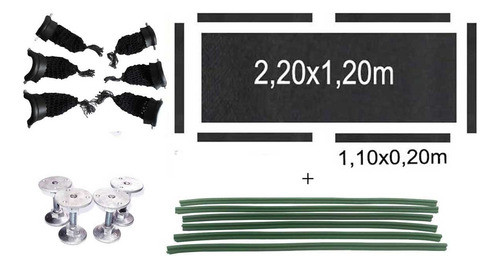 Kit Manutenção -  Pano Preto - Completo / Sinuca / Bar 1