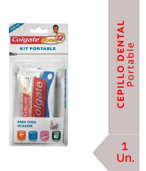 Pack X 3 Unid Cepillo Dental  Portable+ Crema Ant Colgate 0 Pack X 3 Unid Cepillo Dental  Portable+ Crema Ant Colgate 0