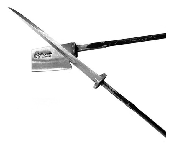 Hoja Para Encabar El Criollo Inox. Tandil Hoja 15cm Lomo 4mm 1