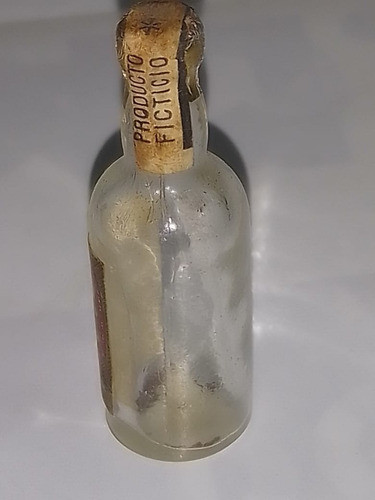 Botellita Maclin Whisky Añejo Botella Etiqueta 1