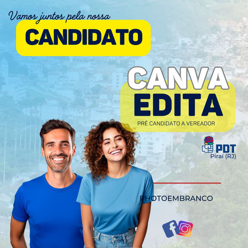 Pack Político, 500 Artes Editáveis No Canva, Eleições 2026 1