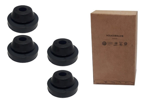 4 Bucha Calço Do Filtro De Ar Fox Gol G5 Polo Jetta 0
