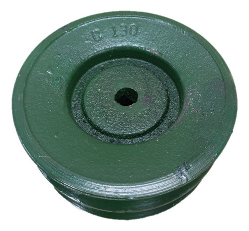 Polea 130 Mm 2 Canales C Para Mecanizar Hierro Fundido 0