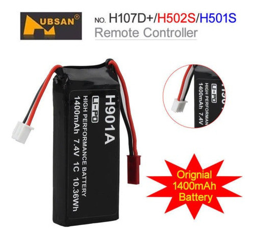 Nuevo 1400mah 7.4v Batería De Li-po De 1 C Para Quad Remoto 1