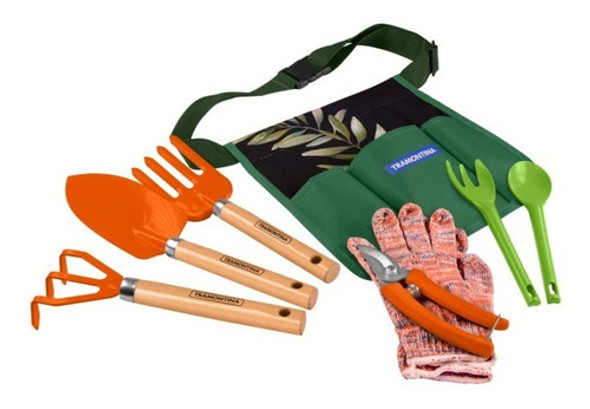 Set Kit Jardineria Tramontina Sweet Garden Con Cinturon P 0 Set Kit Jardineria Tramontina Sweet Garden Con Cinturon P 0
