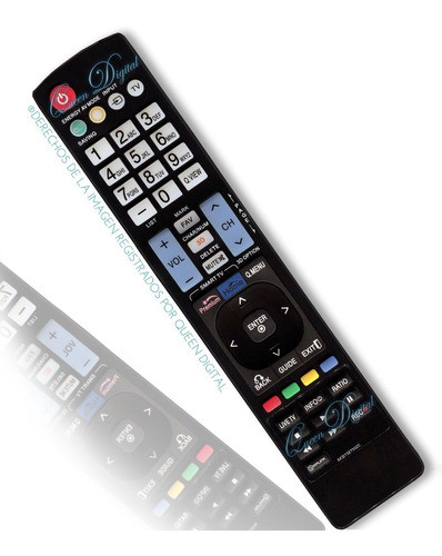 Control Remoto Para LG Led Tv Led Smart 3d Lb6500 7000 Y Mas 0