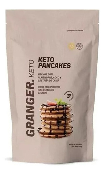 Keto 18 Pancakes Harina Caju Almendra Proteína Dieta X2 1