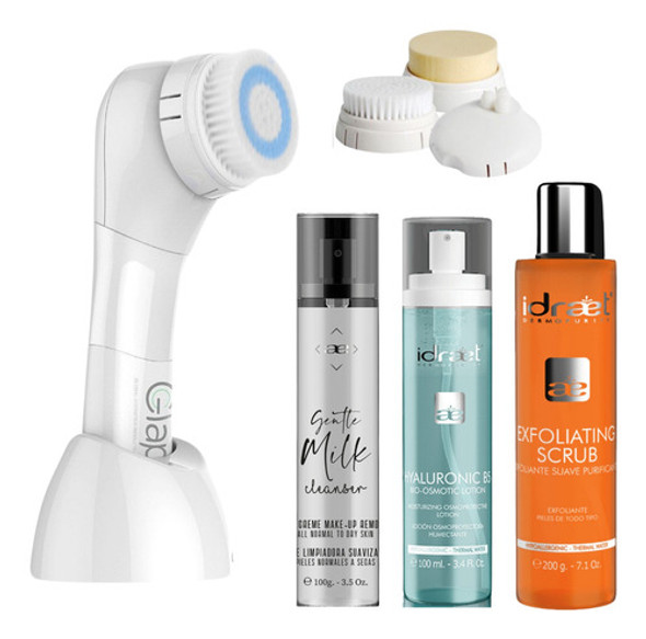 Rutina Facial Piel Seca Idraet Y Cepillo De Limpieza Glaps 0 Rutina Facial Piel Seca Idraet Y Cepillo De Limpieza Glaps 0