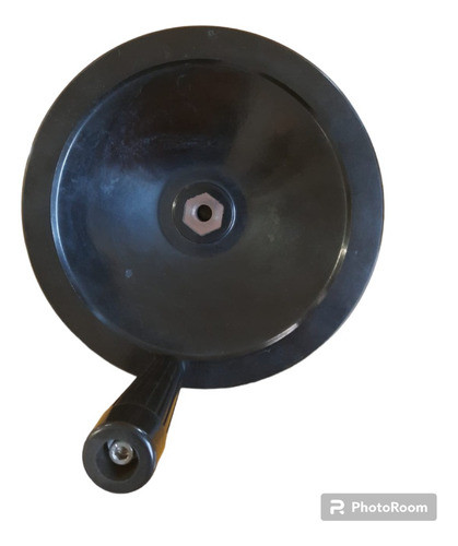Volante Baquelita Para Máquina Industrial Ø200mm C/manivela 0