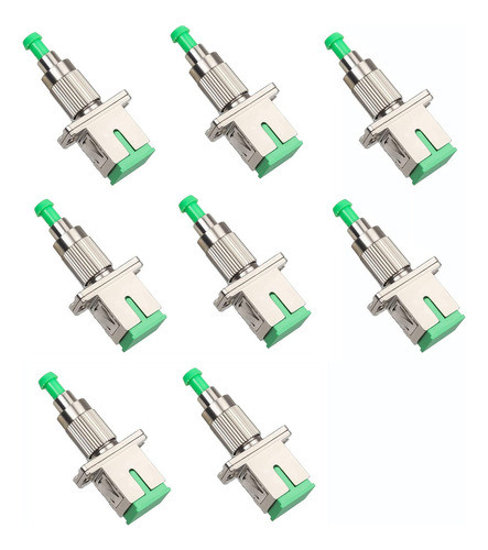 Duogalia Paquete De 8 Adaptadores De Fibra Ptica Macho A Sc/ 0