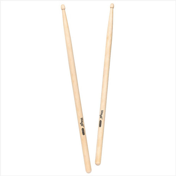 Palillos Stagg Sm7a Punta Madera Pack X 3 0